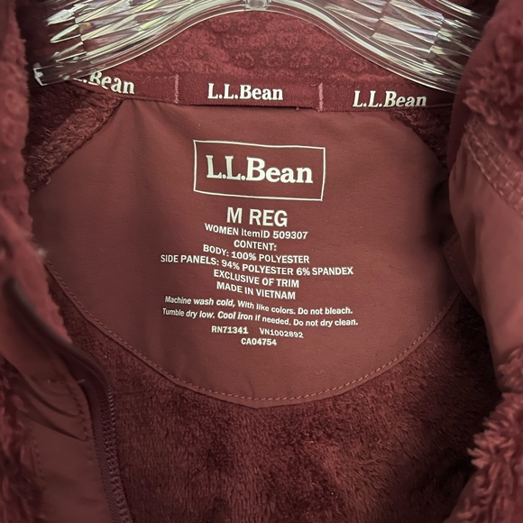 LL Bean Adventure Hybrid Fleece Jacket - Picture 3 of 8